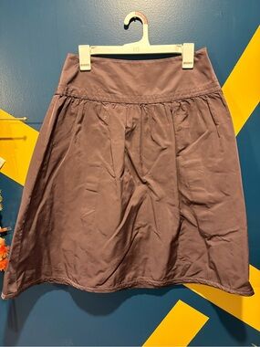 Tandem Deep Plum A-Line Knee Length Skirt EUC